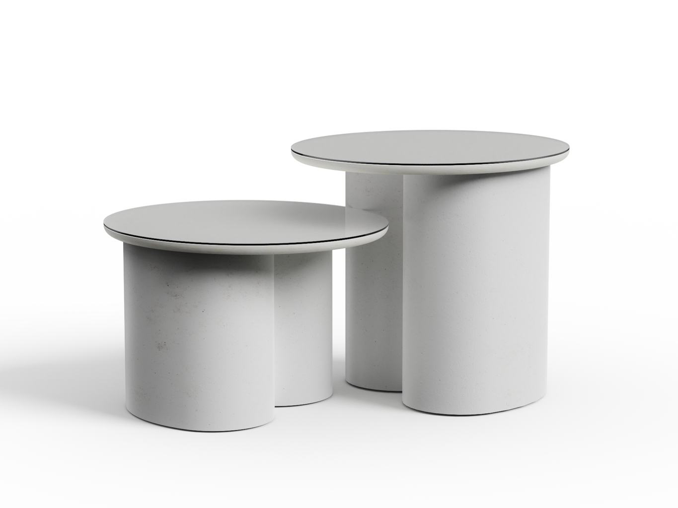 Tischkollektion Vitiva, naturweiß