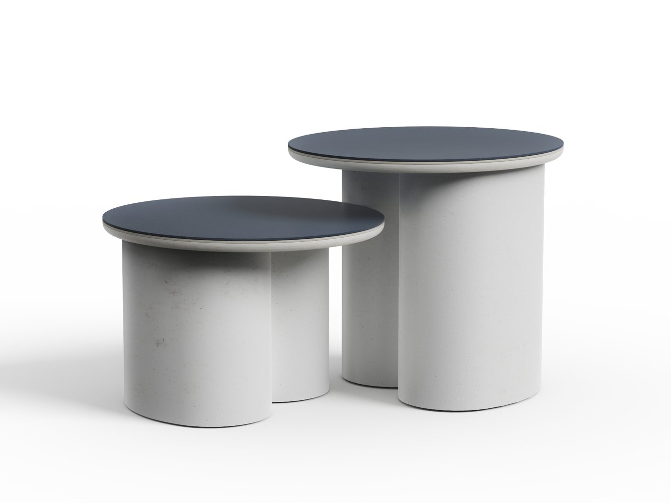 Tischkollektion Vitiva, naturweiß