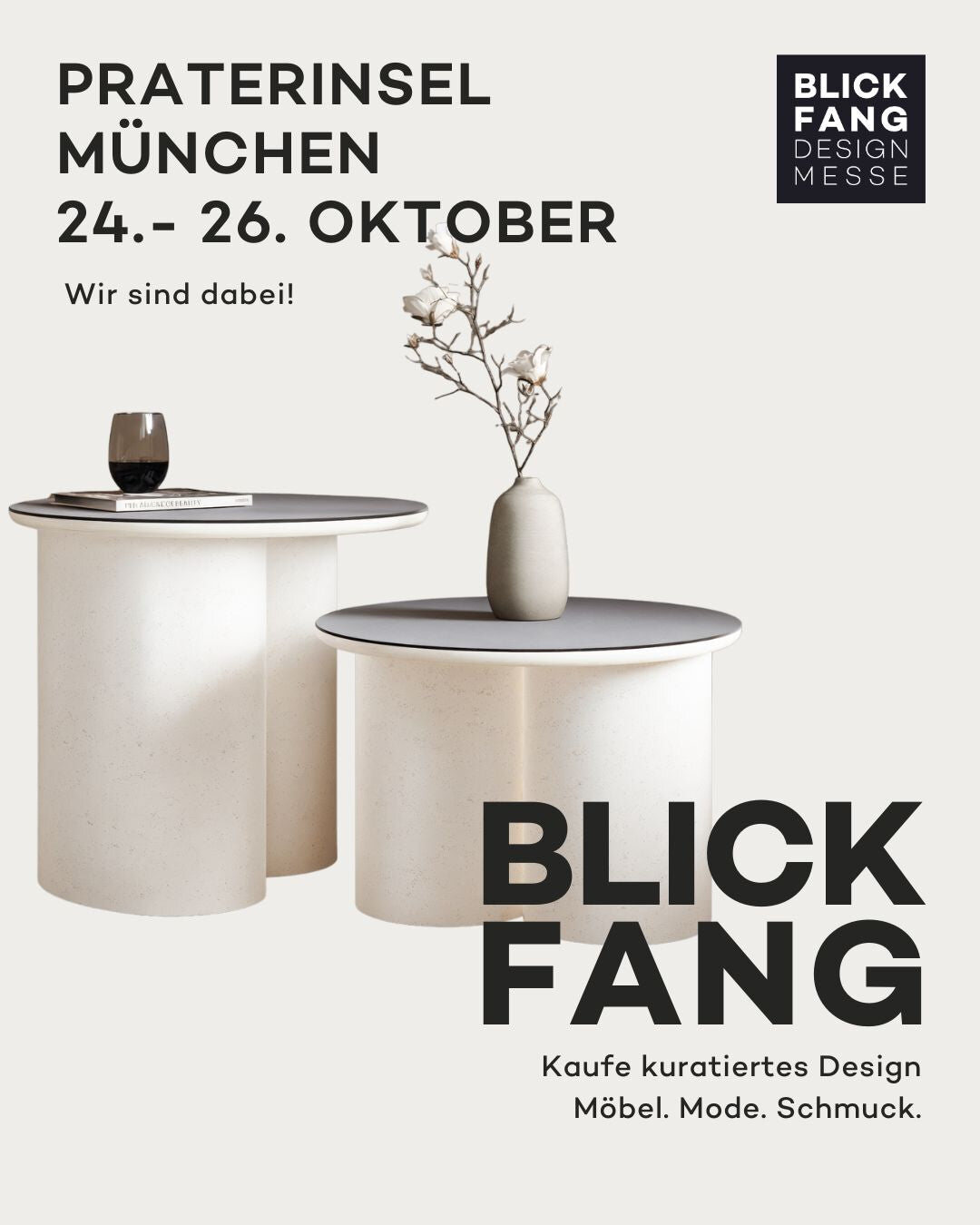 Blickfang München, 24. bis 26. Oktober