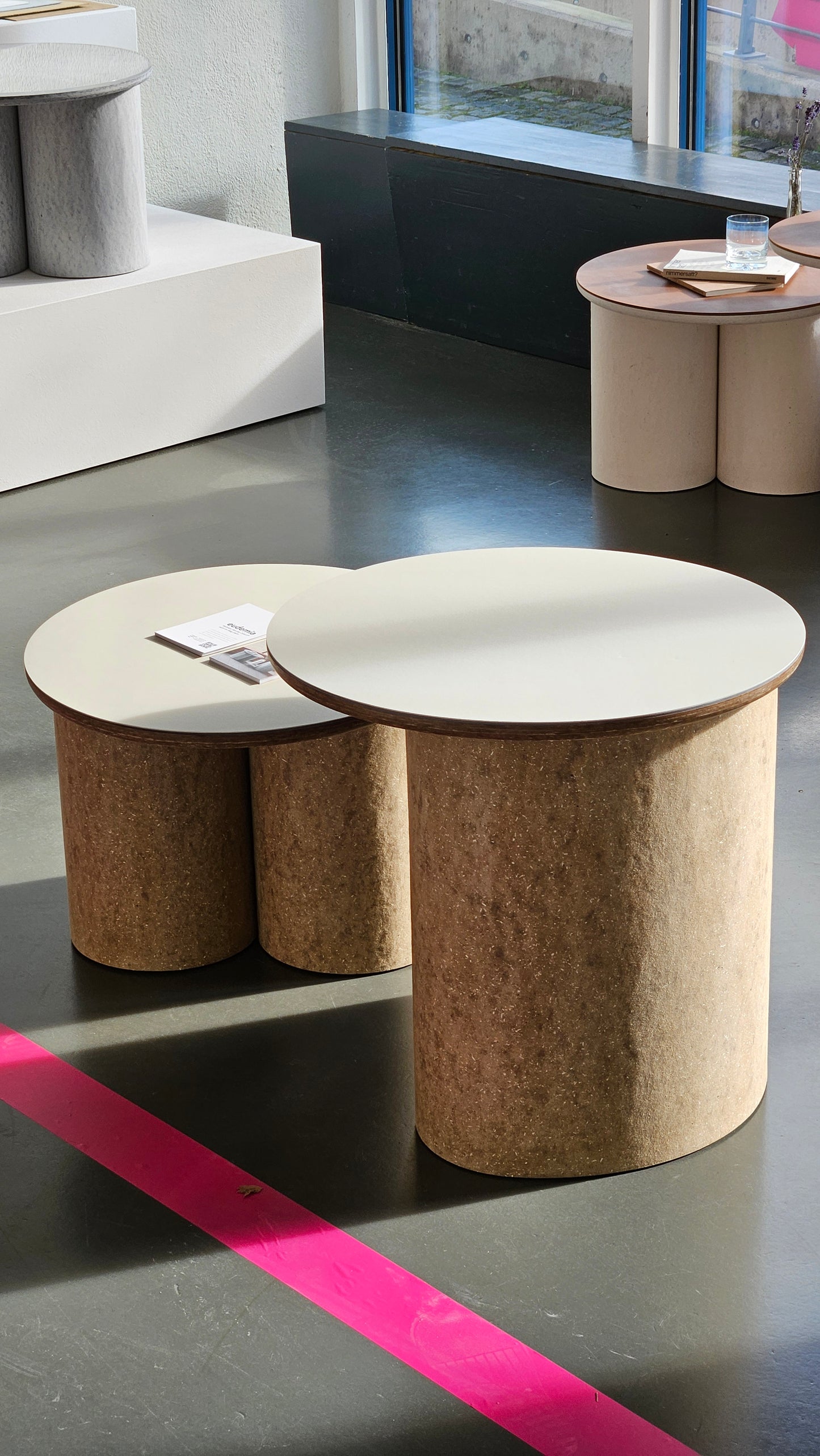 Beistelltisch Vitiva, terrabraun