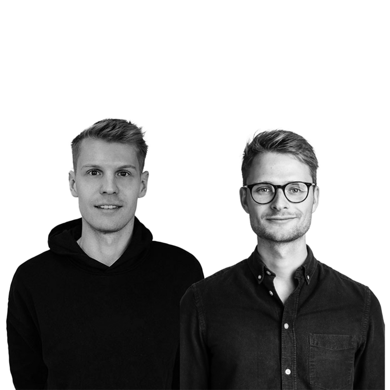 Hinter eudemia stehen Chris und Jonas.