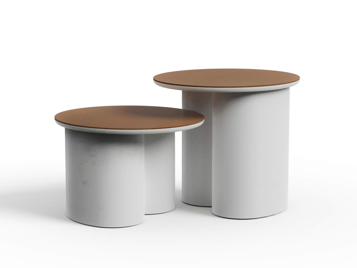 Tischkollektion Vitiva, naturweiß