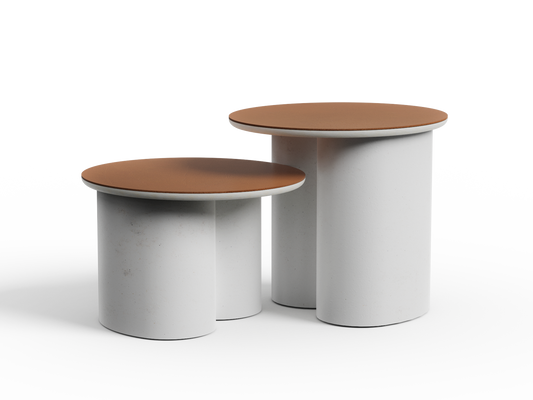 Tischkollektion Vitiva, naturweiß