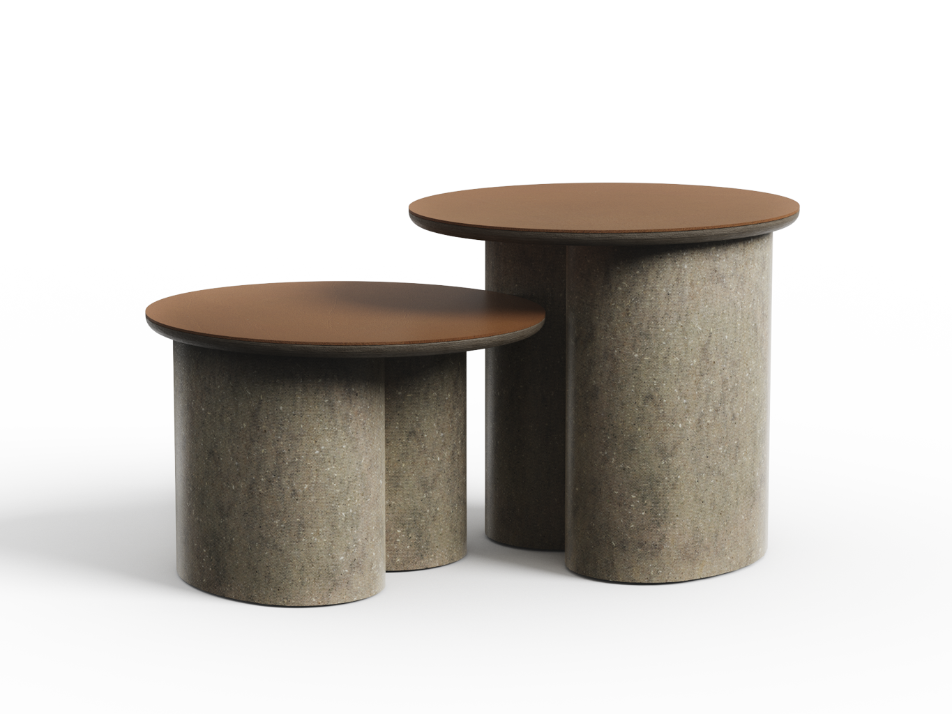 Tischkollektion Vitiva, terrabraun