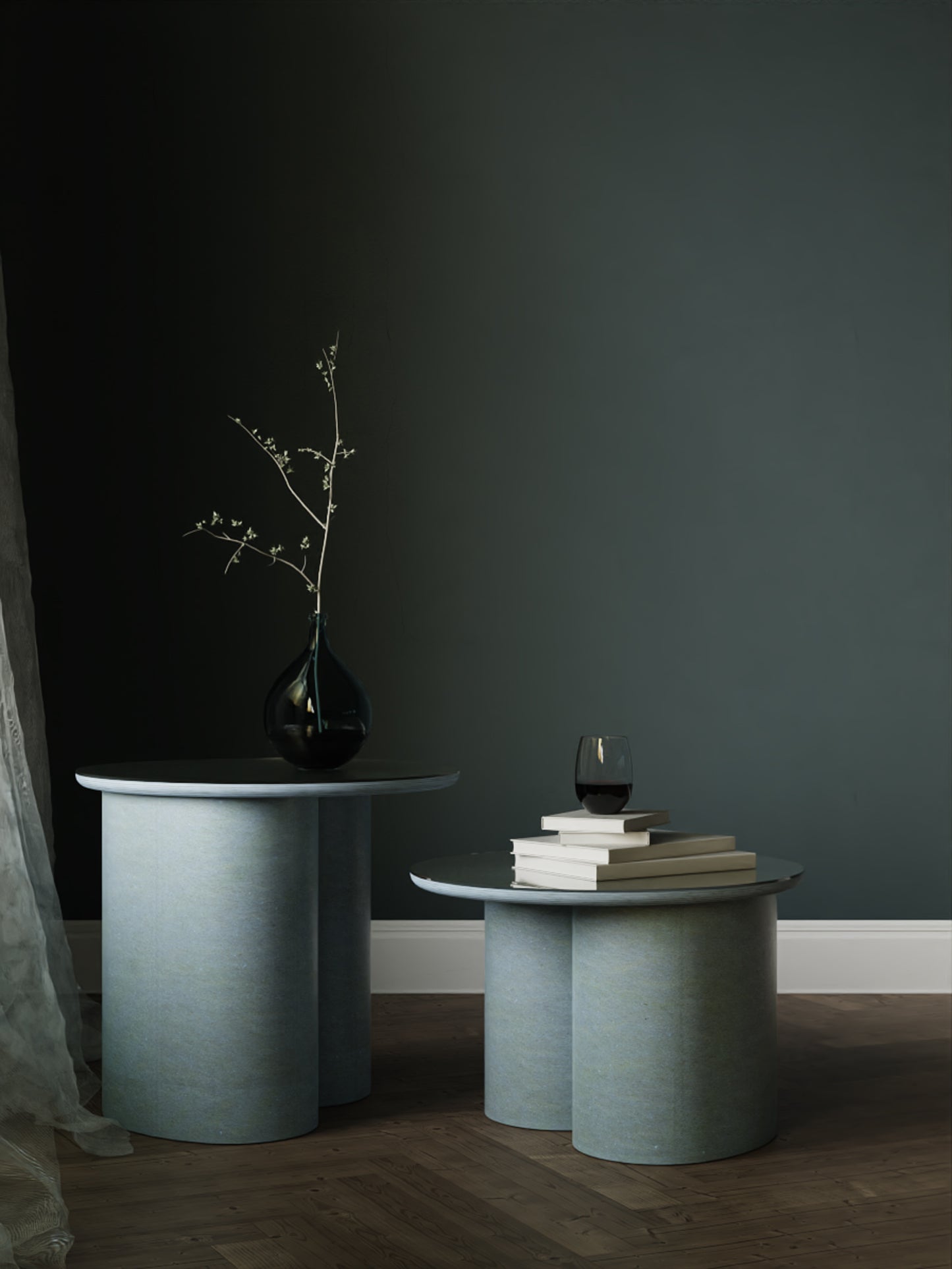 Beistelltisch Vitiva, himmelblau